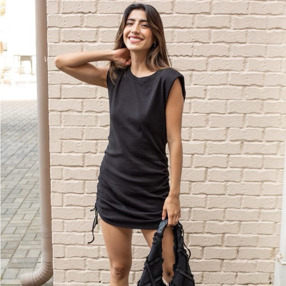 Sanctuary Draw Cord Mini Dress